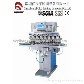 Eight Color Conveyor Pad Printer